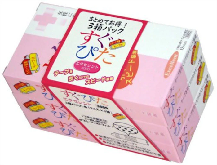 ジャパンメディカル コンドーム すぐぴた エクセレント 3000 12個入×3箱 (計36個入) 1枚目