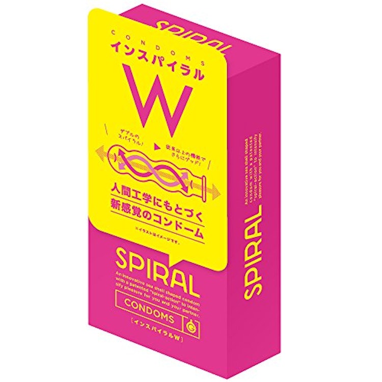 G PROJECT G PROJECT インスパイラルW 6個入り コンドーム 1枚目