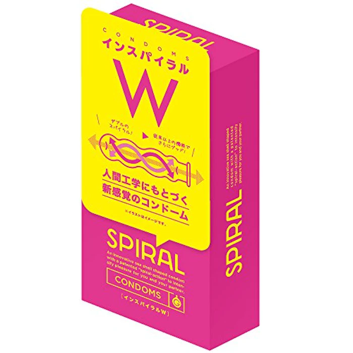 G PROJECT G PROJECT インスパイラルW 6個入り コンドーム 1枚目