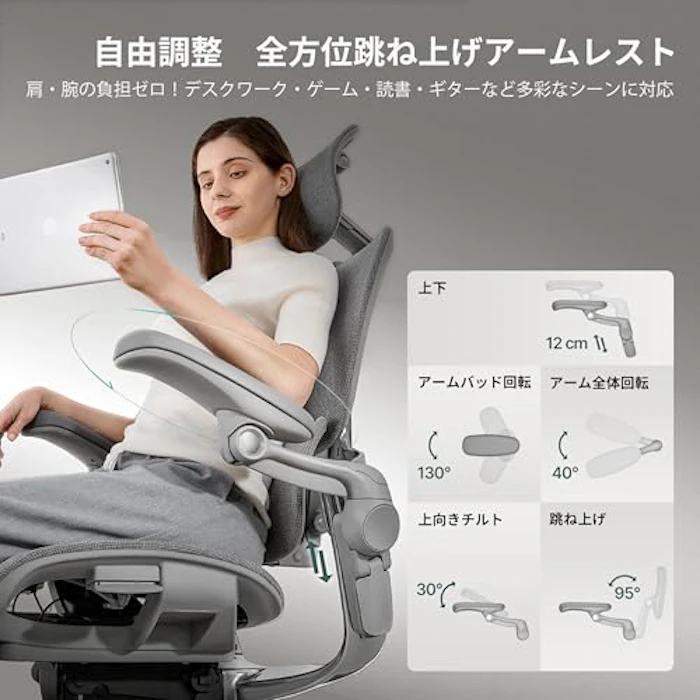 Hinomi オフィスチェア 8枚目