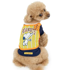 スヌーピー ペットパラダイス スヌーピー 犬 服 夏 トップス Tシャツ バスケットボール 小型犬 DS 犬服 犬の服 ペット服 ドッグウェア クール 接触冷感 注目 1枚目