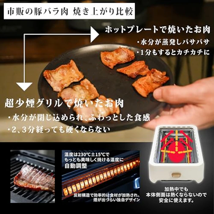 GLAMP. 超少煙グリル 7枚目