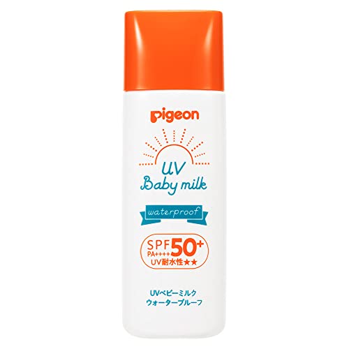 ピジョン Pigeon UVベビーミルク ウォータープルーフ SPF50+ 50ｇ 2枚目