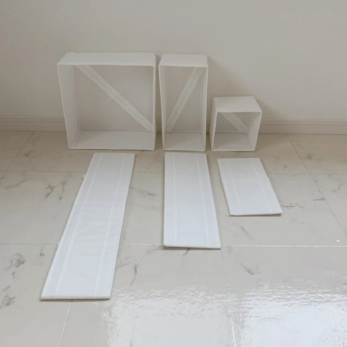 IKEA SKUBB ボックス6点セット ホワイト 80192632 2枚目