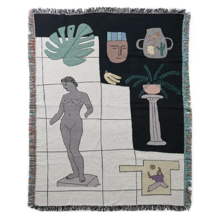 bfgf bfgf Mini Blanket "Museum" 2枚目
