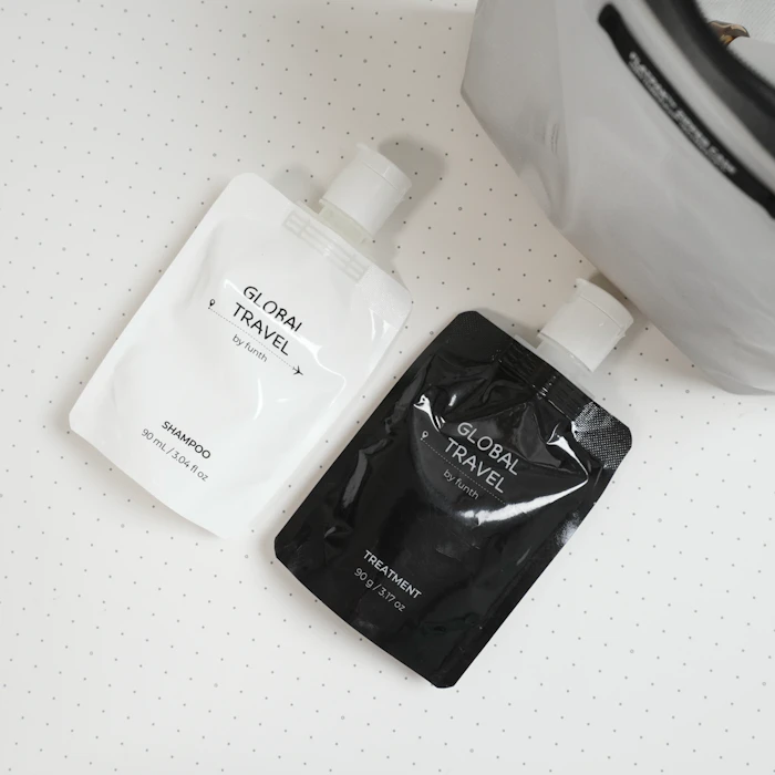 funth 【硬水対応】GLOBAL TRAVEL シャンプー&トリートメント 90ml+90g 1枚目