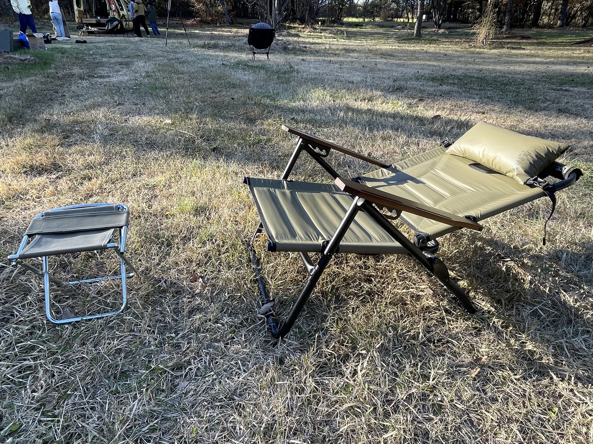 AS2OV アッソブ RECLINING LOW ROVER CHAIR＋MULTI CUSION　ローバーチェア＋アウトドアクッション 2点セット 3枚目