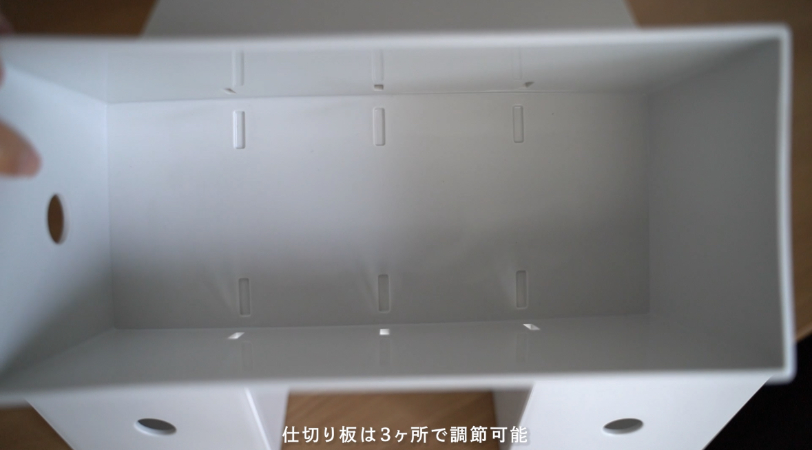 無印良品 無印良品 ポリプロピレン小物収納ボックス3段 A4タテ ホワイトグレー 約幅11×奥行24.5×高さ32cm 良品計画 4枚目