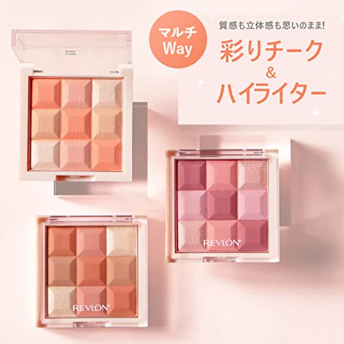 REVLON レブロン レブロン ブラッシュ&イルミネーターパレット 1個 ファンデーション (001 メロウピーチ) 5枚目
