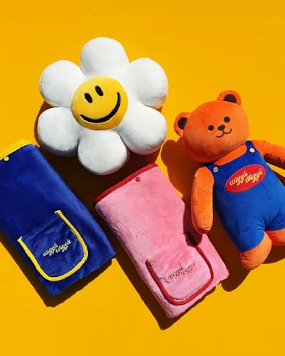 wiggle wiggle Cushion Blanket 4枚目