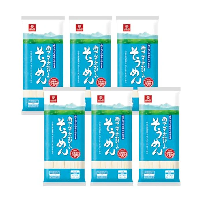 株式会社はくばく 南アルプスのおいしいそうめん 1枚目