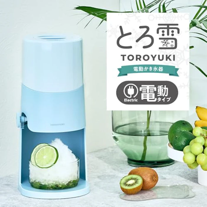 ドウシシャ 電動ふわふわとろ雪かき氷器 6枚目