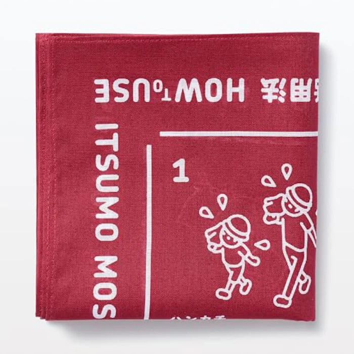 無印良品 いつものもしも ハンカチ 3枚目