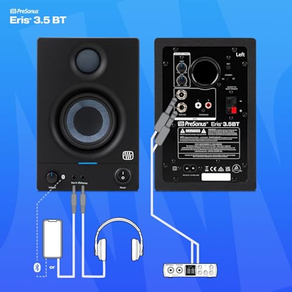 PreSonus Eris 3.5BT(2nd GEN) 5枚目