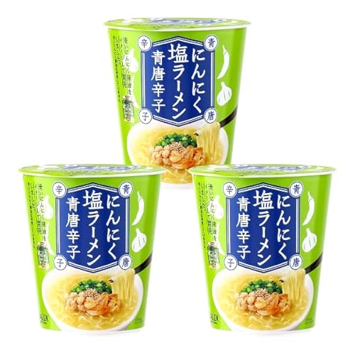 キャメル珈琲 にんにく塩らーめん 青唐辛子 65g 1枚目