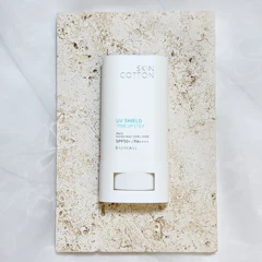 スキンコットン UVシールド トーンアップスティック SPF50+ PA++++ 日焼け止めスティック 1枚目