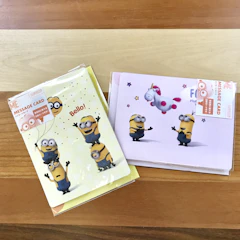 サンスター文具 サンスター文具 ミニオン メッセージカード 1枚目