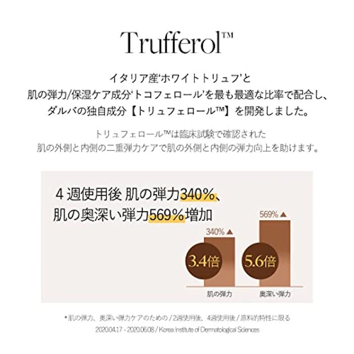 d'Alba ホワイトトリュフ ダブルセラムアンドクリーム (70g) 6枚目