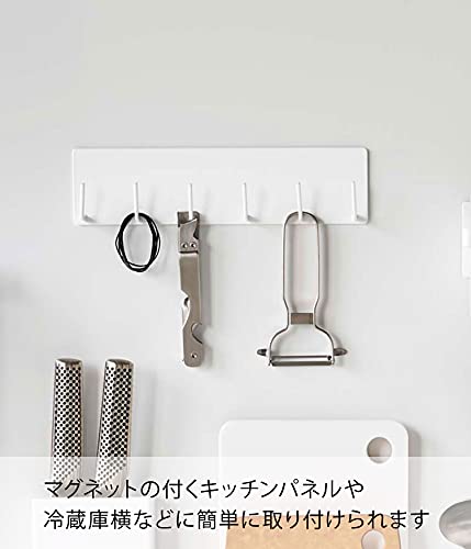 山崎実業 マグネットキッチンツールフック タワー 3枚目