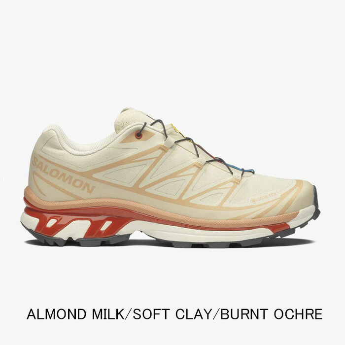 SALOMON XT-6 GORE-TEX Almond Milk / Soft Clay / Burnt Ochre 2枚目