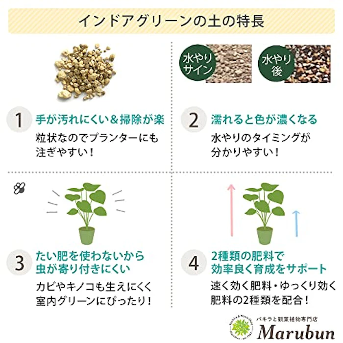 プロトリーフ BotaNice インドアグリーンの土 4枚目