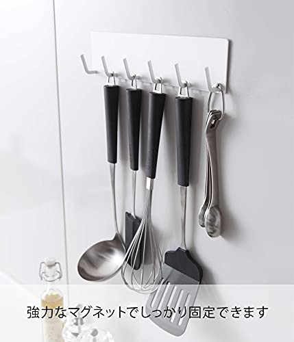 山崎実業 マグネットキッチンツールフック タワー 5枚目