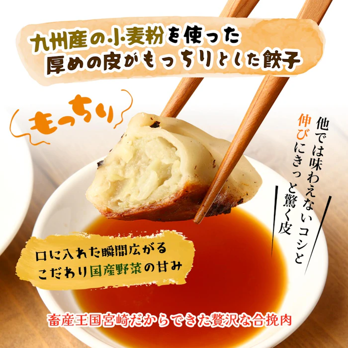 餃子の馬渡 もっちり餃子 30個 2枚目