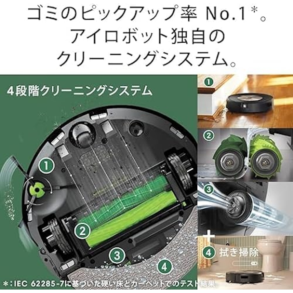 アイロボット ルンバ コンボ j9+ 3枚目