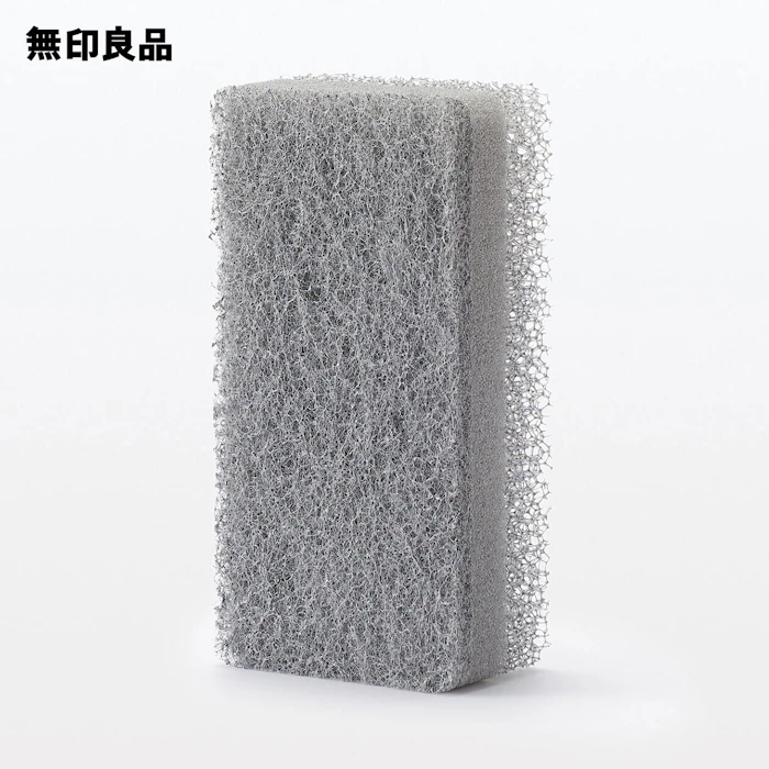 無印良品 ウレタンフォーム三層スポンジ/グレー 3個入 3枚目