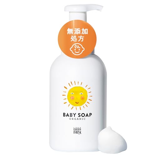 Mammababy ママベビー ベビーソープ(泡タイプ全身用) [ 無添加 無香料 オーガニック 目にしみにくい 新生児から ] 400mL 1枚目