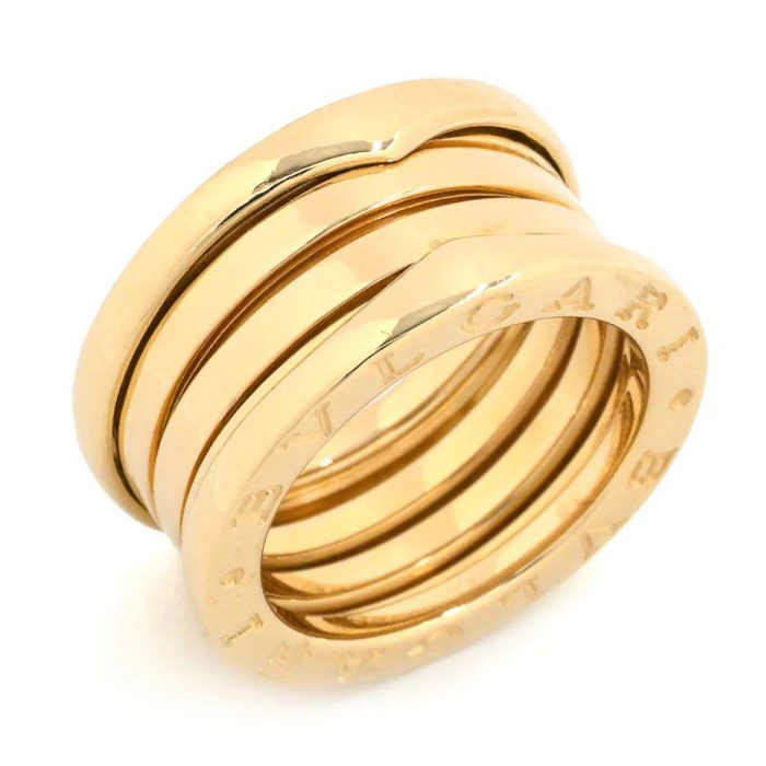 BVLGARI ビー・ゼロワン リング イエローゴールド 1枚目