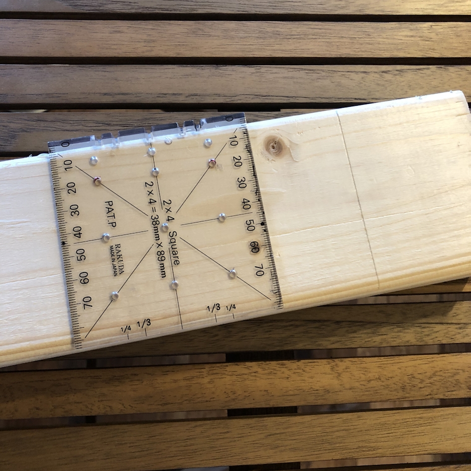 清水製作所 ラクダ 2×4定規 1枚目