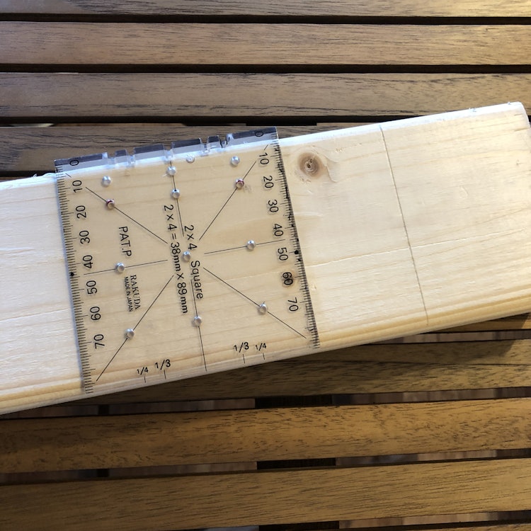 清水製作所 ラクダ 2×4定規 1枚目
