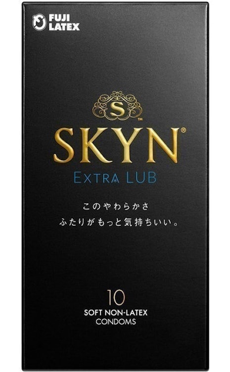 不二ラテックス EXTRA LUB コンドーム 10個入 1枚目