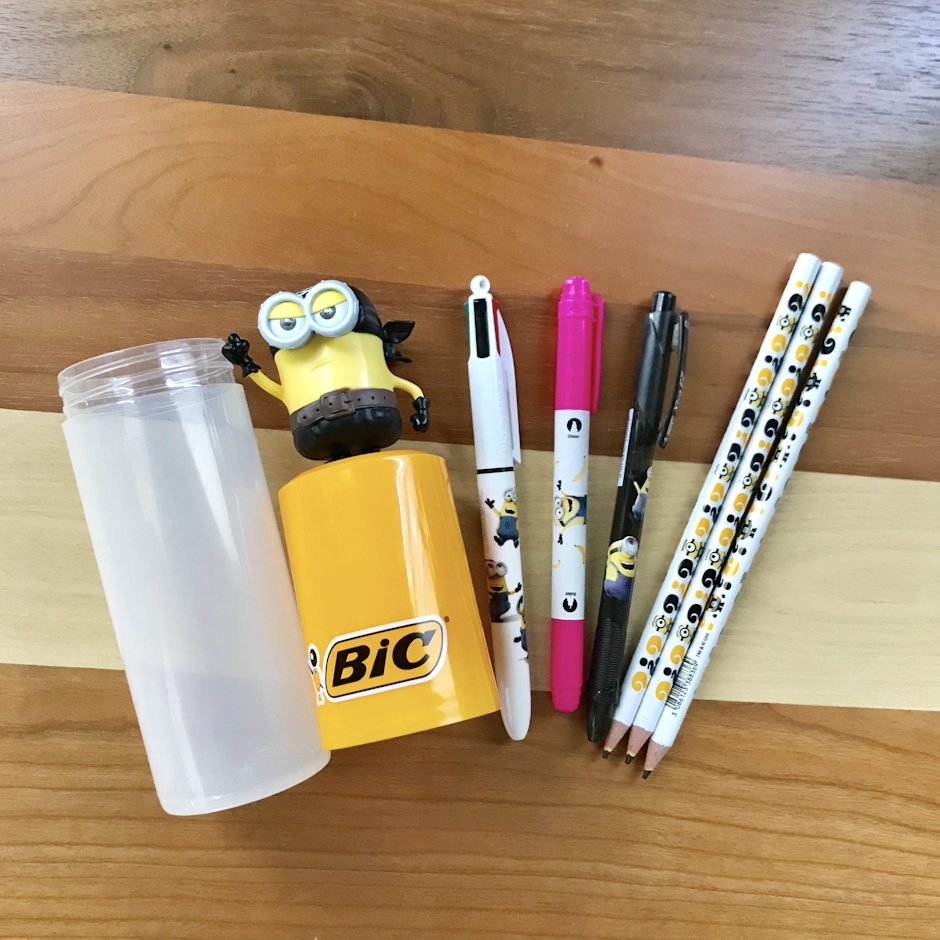 Bic ミニオンズ ステーショナリーセット 6枚目