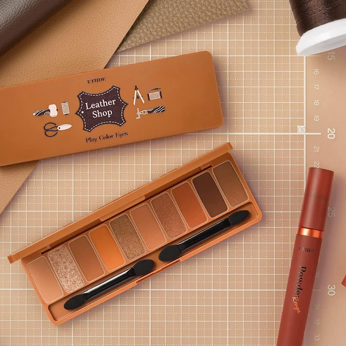 ETUDE プレイカラー アイシャドウ レザーショップ 8枚目