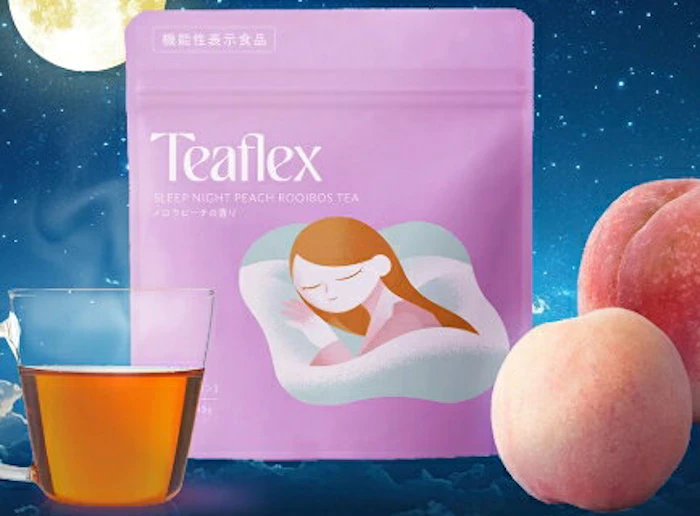 Teaflex ルイボスティー SLEEP NIGHT PEACH 1枚目