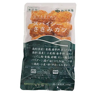 秋川牧園 とてもまじめなスパイシーささみカツ 160g 5袋 1枚目