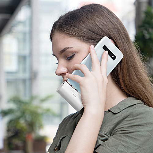 iWALK 超小型 モバイルバッテリー 4500mAh USB-C コネクター内蔵 直接充電 コードレス コンパクト Samsung S23/S22/S20/S10 Note 20/10 LGなど充電対応 PSE認証済 (Android Type-C用 ホワイト) 9枚目