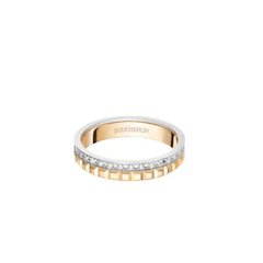 BOUCHERON キャトル ラディアント クル ド パリ ダイヤモンド リング ハーフ 1枚目