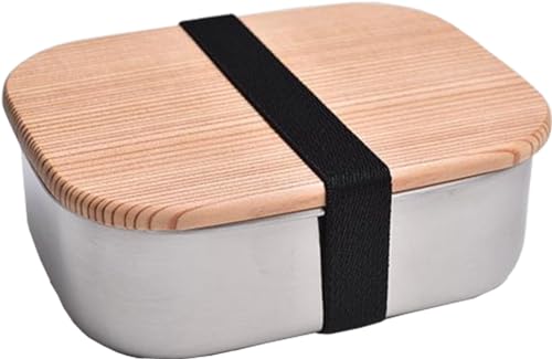 アドバンスドア 木蓋付きフードボックス M ステンレス 62036 1枚目