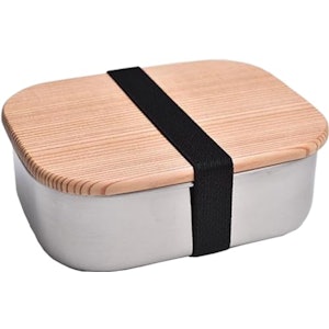 アドバンスドア 木蓋付きフードボックス M ステンレス 62036 1枚目