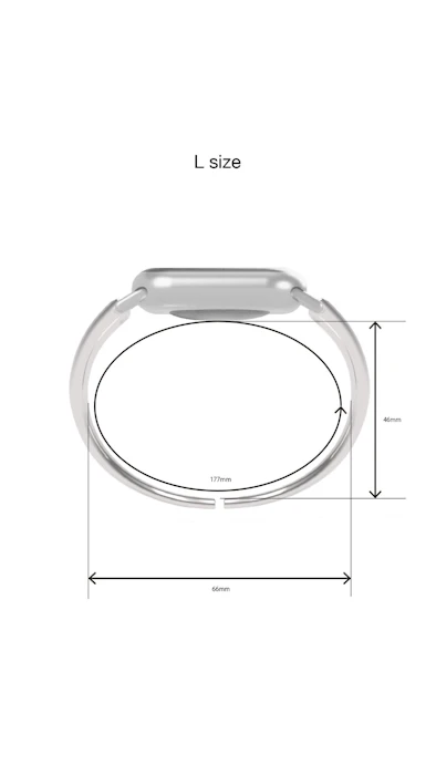 h'eres Apple Watch vintage - like silver band 11枚目