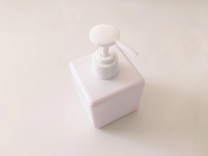 無印良品 PET詰替ボトル ホワイト 250ml用 76712565 1枚目