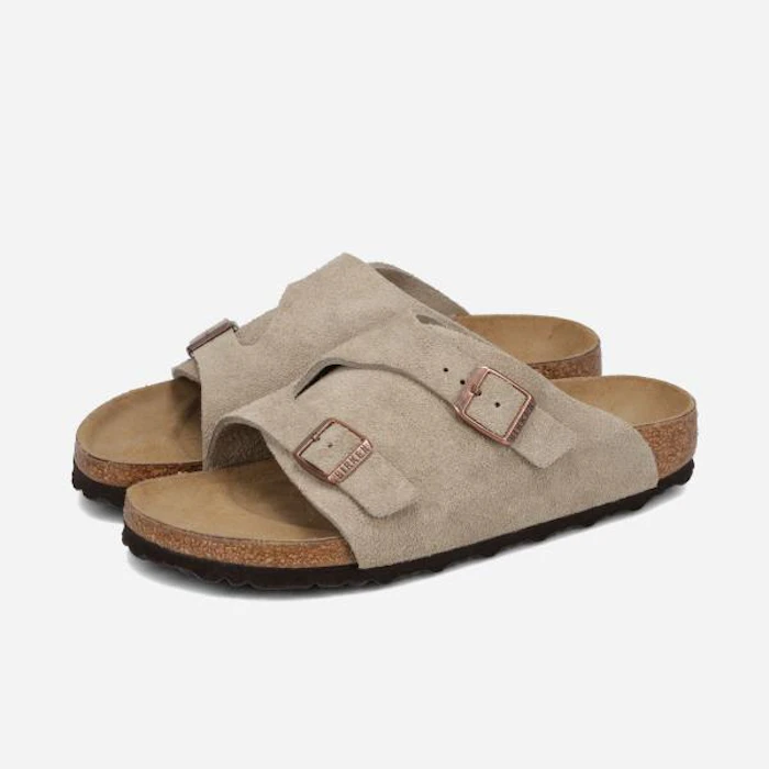 BIRKENSTOCK BIRKENSTOCK ZURICH SUEDE LEATHER -NARROW- ビルケンシュトック チューリッヒ スエードレザー ナローフィット レディース TAUPE ベージュ BKS-50463 2枚目