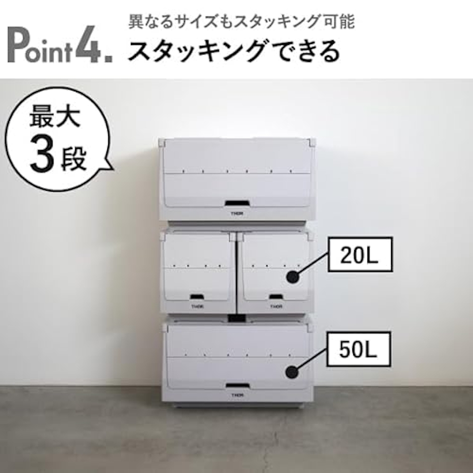 THOR STACKING SHELF CONTAINER 5枚目