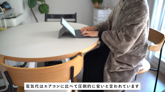 KODEN 【送料無料】広電 マルチウォーマー CWN142G-HKC 電気ひざかけ毛布 電気毛布 膝掛け ひざ掛け フランネル素材 140cm×140cm 大判 ブランケット カーペット 寝具 ホットカーペット 着る毛布 本体丸洗い 2枚目