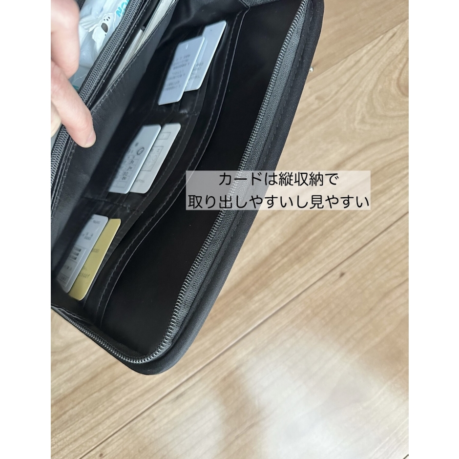 大容量 収納力抜群 強撥水 2WAY 母子手帳ケース ジャバラ シンプル 2人分 双子 3人分 全国対応サイズ a5サイズ sサイズ lサイズ コンパクト マルチケース お薬手帳 ポーチ お薬手帳 ケース くすり手帳 保険証 診察券 通帳 おしゃれ かわいい 4枚目