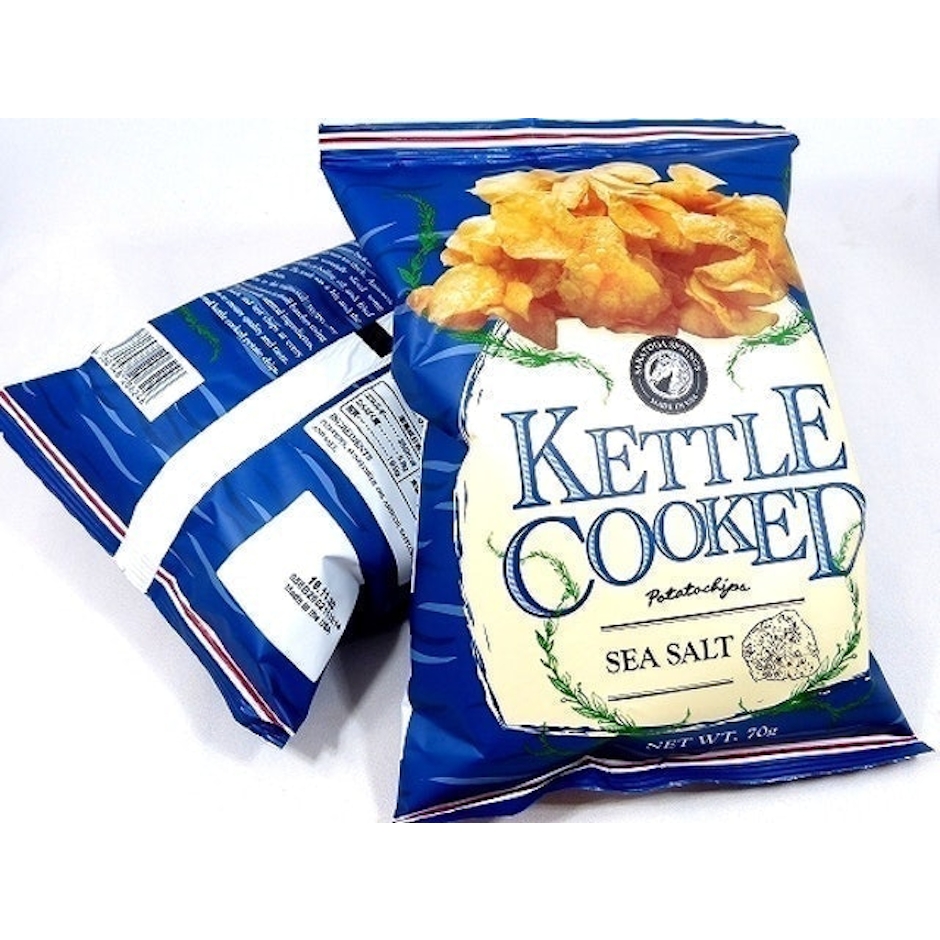 キャメル珈琲 サラトガスプリング ケトルクックチップス シーソルト 1枚目
