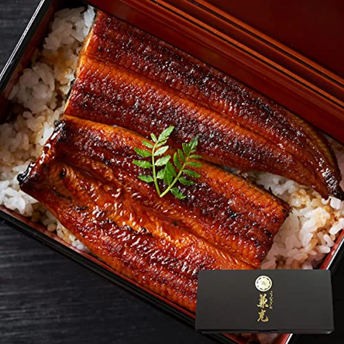 うなぎの兼光 うなぎ ギフト 国産 三河一色産 蒲焼 無頭 136g〜155g 2尾 しじみ汁(40g×2) 1枚目